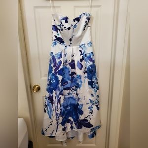 Alfred Sung Strapless Gown